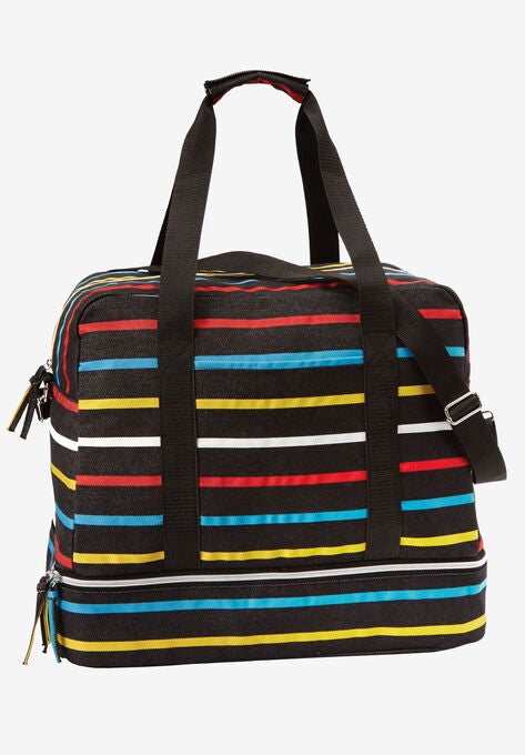 Weekender Bag, MULTI STRIPE, hi-res image number null