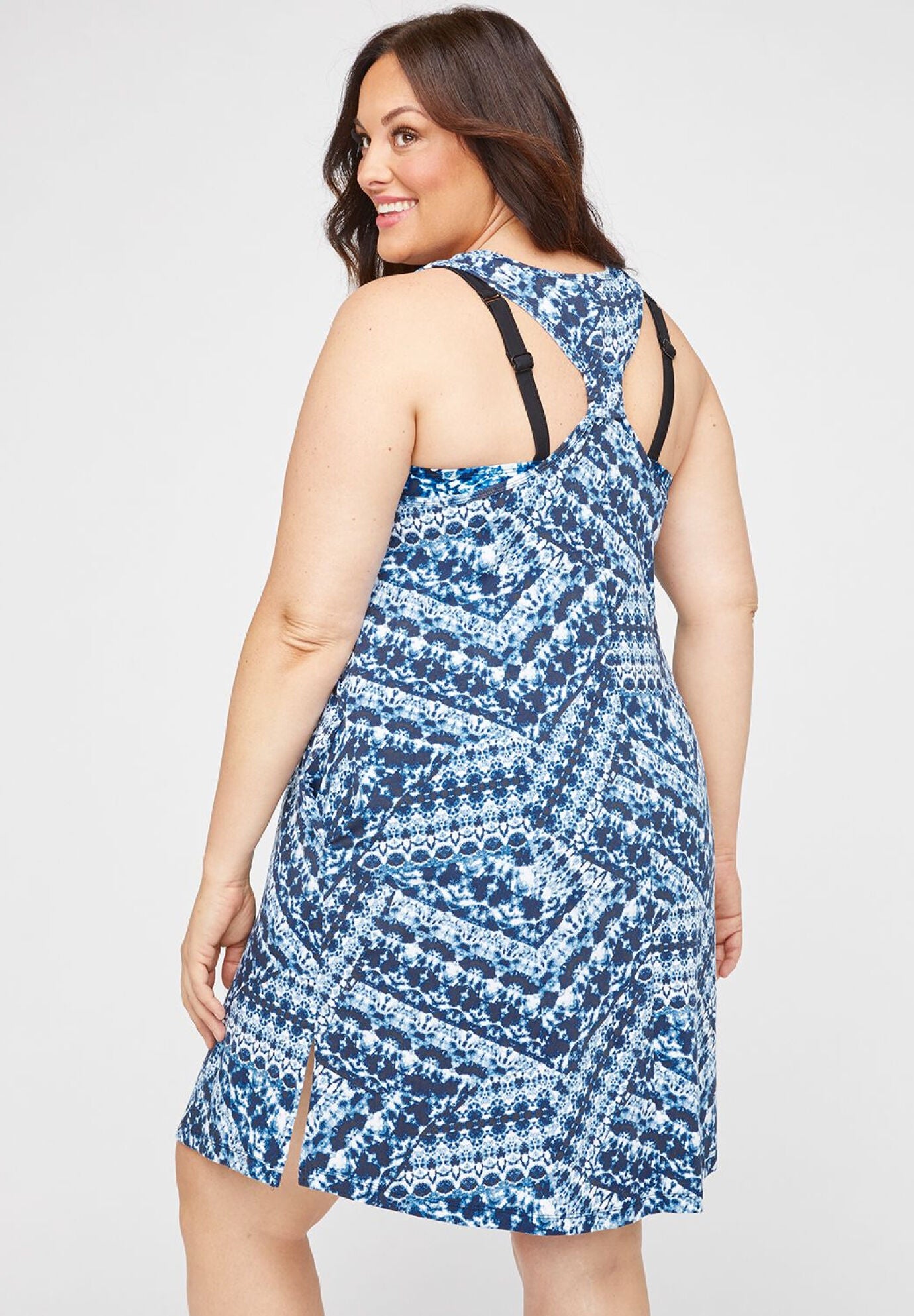 Cape Cod Swim Cover-Up (With Pockets), , on-hover image number 1