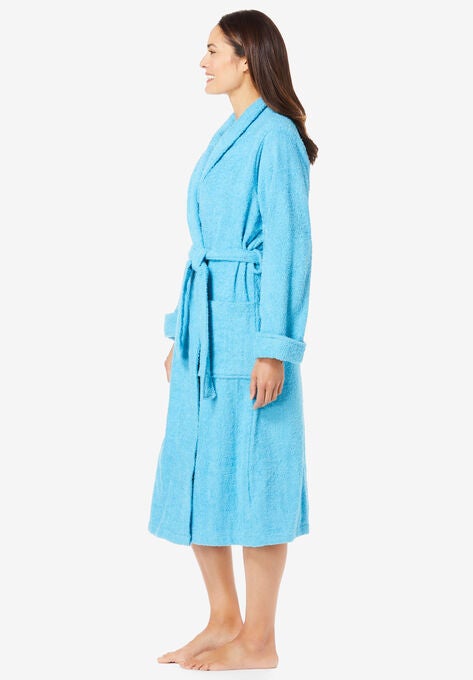 Short Terry Robe, , alternate image number null