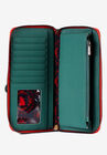 Loungefly X Disney Zip Around Wallet Queen Of Hearts Alice In Wonderland, , alternate image number null
