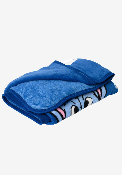 Disney Eeyore Plush Blanket 46" X 60" Just Chillin Blue, , alternate image number null