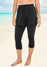Shorted Swim Capri, BLACK, hi-res image number null