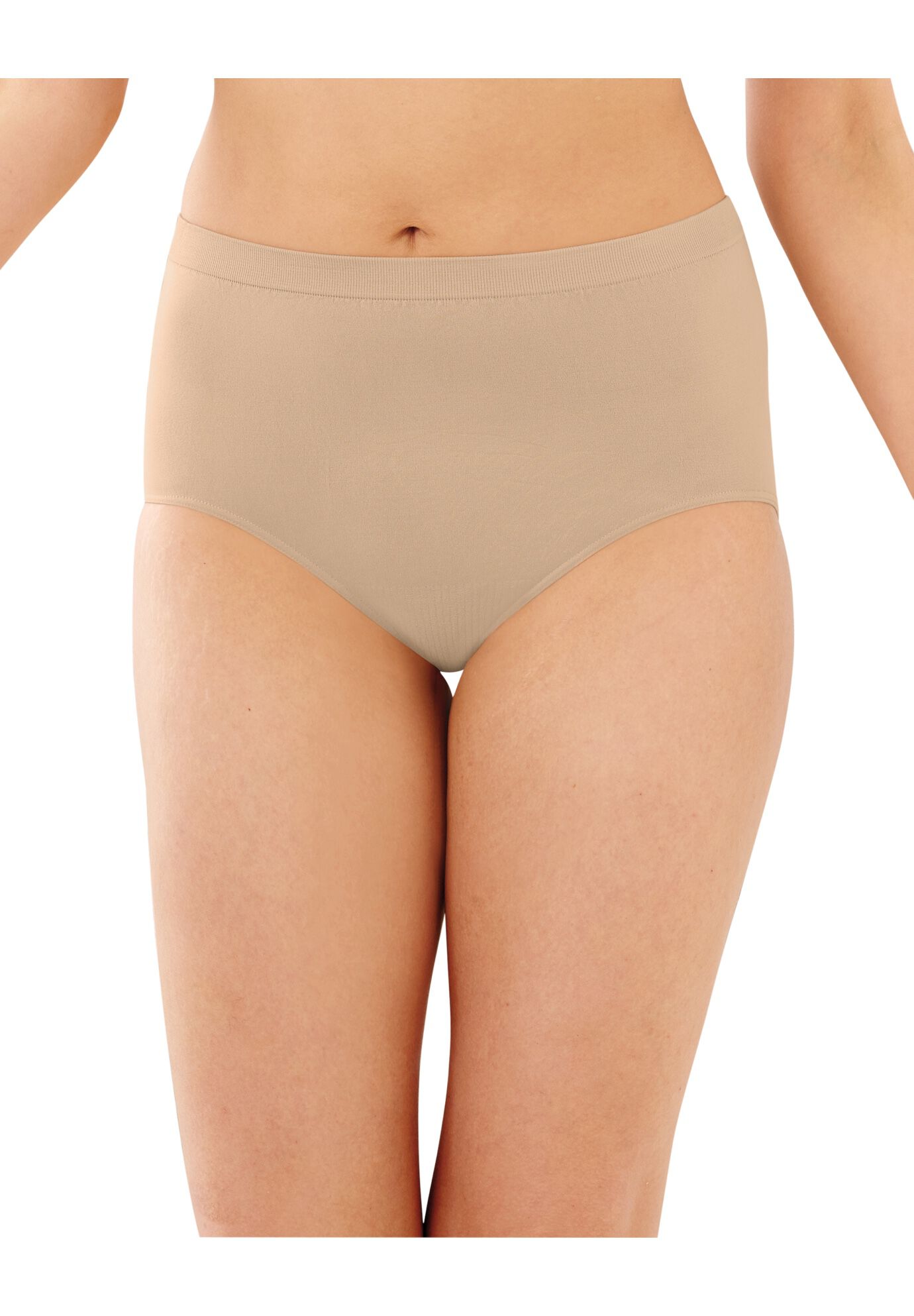 Plus Size Women's Comfort Revolution Brief by Bali in Nude (Size 11)