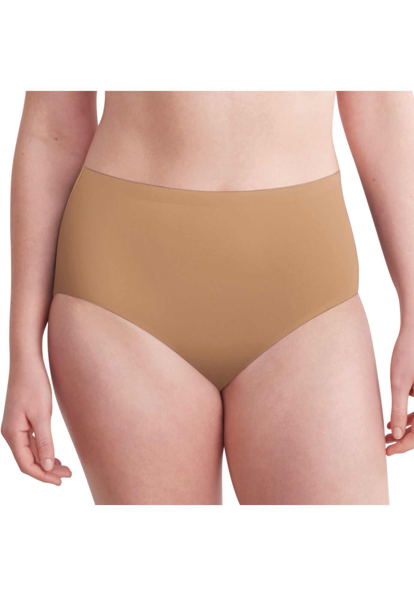 Plus Size Women's Comfort Revolution EasyLite&#8482; Brief by Bali in Cinnamon Butter (Size 6)
