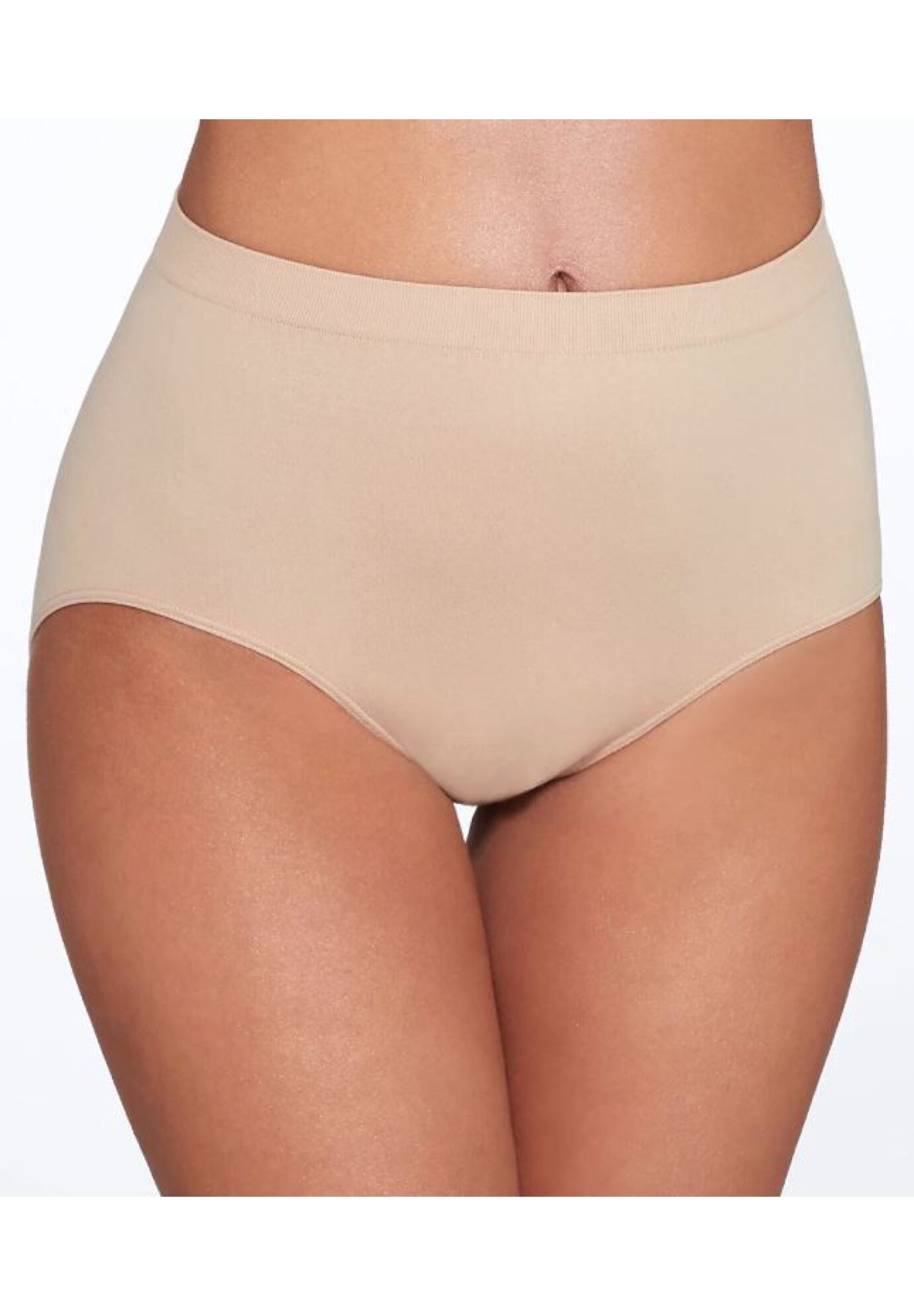 Plus Size Women's Comfort Revolution EasyLite&#8482; Brief by Bali in Nude (Size 8)