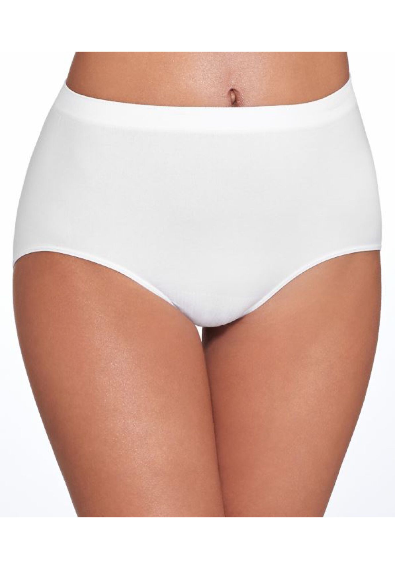 Plus Size Women's Comfort Revolution EasyLite&#8482; Brief by Bali in White (Size 8)