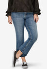 Crop Bootcut Jeans, LIGHT STONEWASH, hi-res image number null
