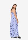 Knit Surplice Maxi Dress, , on-hover image number null