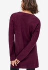 Button-Trim Sweater Tunic, , on-hover image number 1