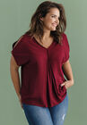 Slit Sleeve Blouse, , alternate image number null