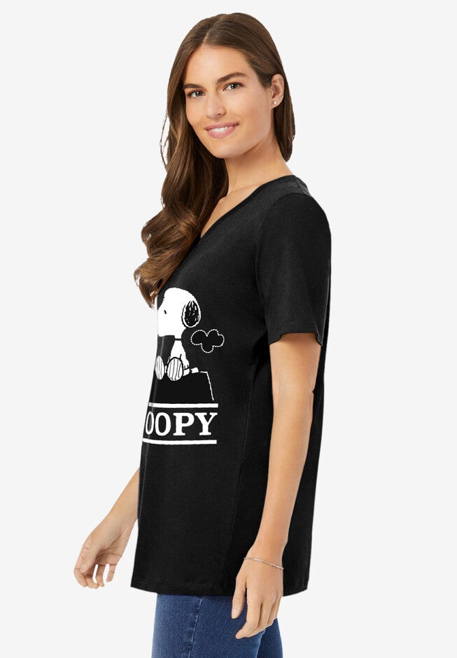 Peanuts V-Neck Tee, , alternate image number null