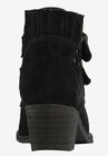 Two Buckle Suede Bootie, , on-hover image number 1