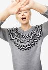 Fairisle Sweater Tunic, , alternate image number null