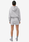 Fleece Sweatshort With Drawstring Waist, , on-hover image number null