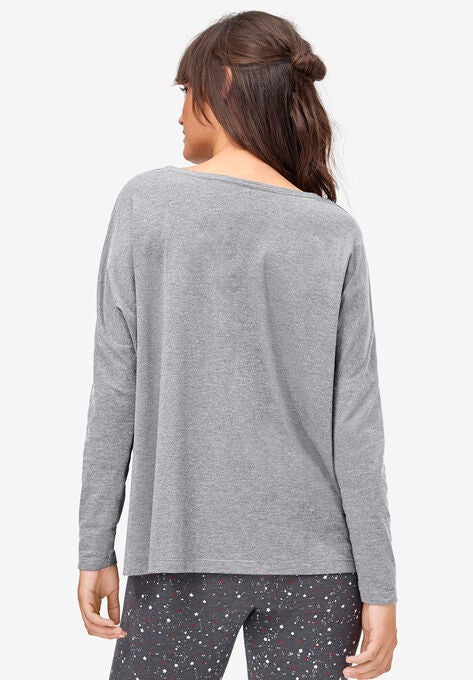 Boxy Sleep Tee, , on-hover image number null