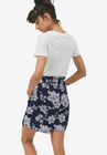 Pull-On Paperbag Waist Skort, , on-hover image number null