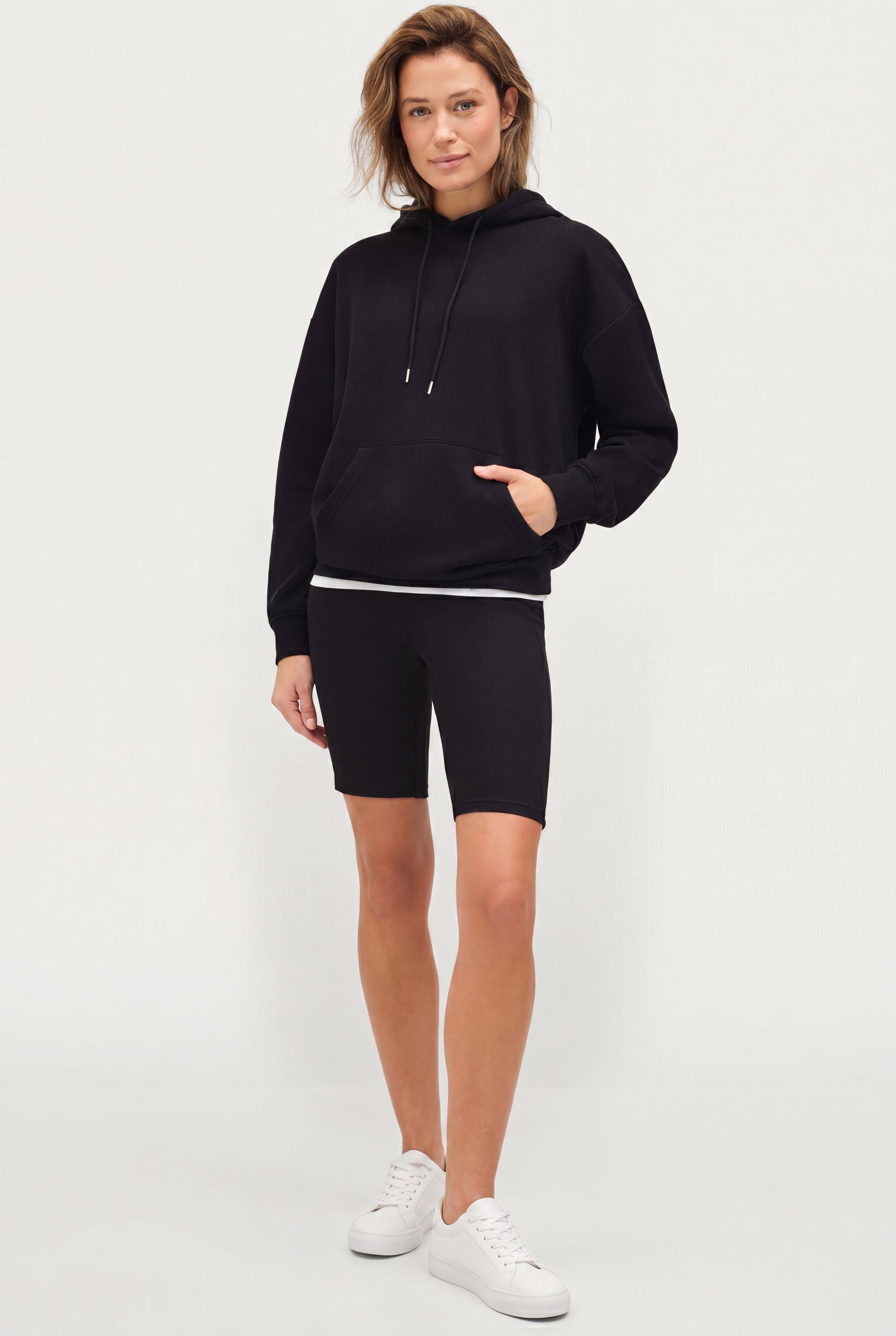 Ellos Studio Stretch Cotton Spandex Bike Shorts