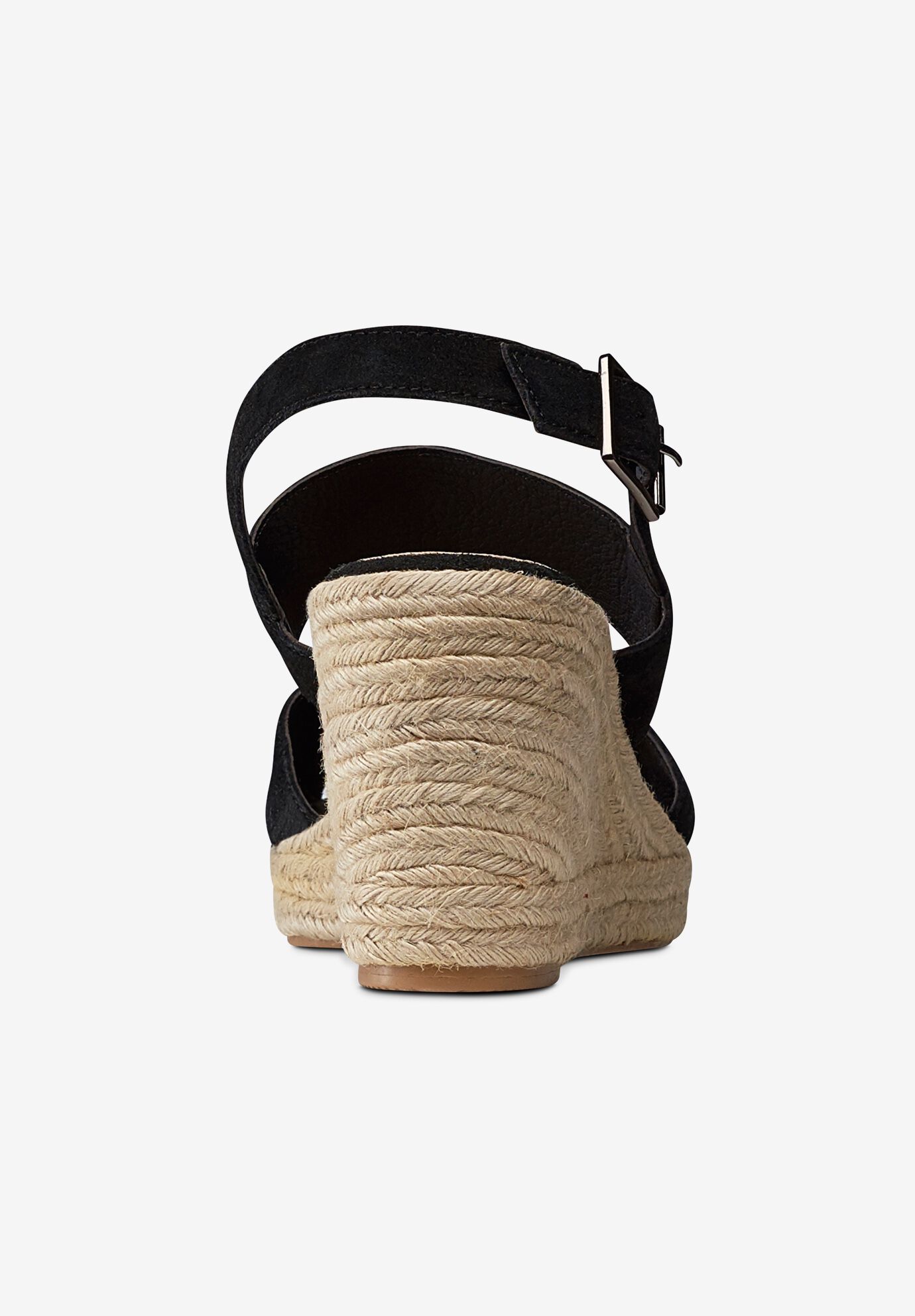 Suede Espadrille Wedge Sandal, , on-hover image number 1