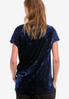Crushed Velour Tee, , on-hover image number 1