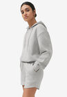 Fleece Sweatshort With Drawstring Waist, , alternate image number null