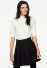 Mock Neck Tee, , alternate image number null