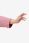 Pearl Trim Sweatshirt, , alternate image number null