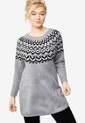 Fairisle Sweater Tunic, , alternate image number null
