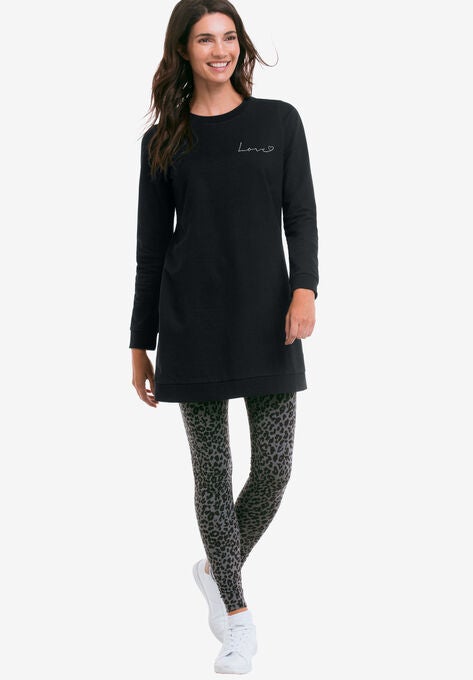Love Tunic Sweatshirt, , alternate image number null