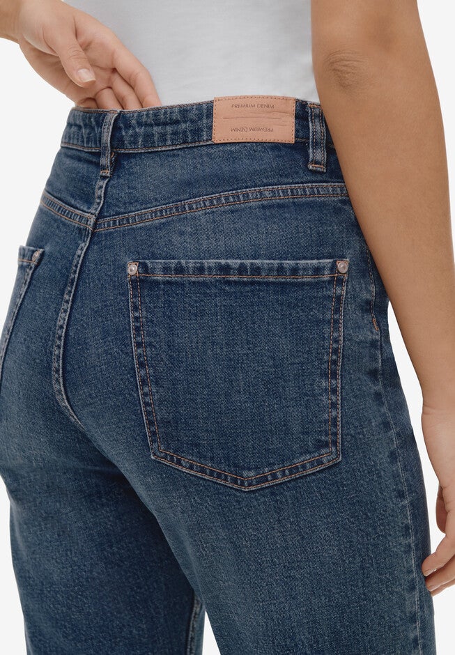 High-Waisted Mom Jeans, , alternate image number 2