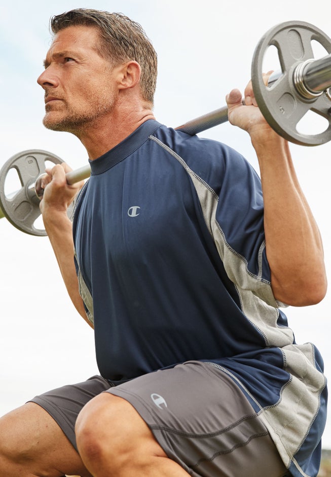 Champion® Vapor® Colorblock Performance Tee image number 1