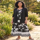 Open Front Pointelle Cardigan Sweater image number 0