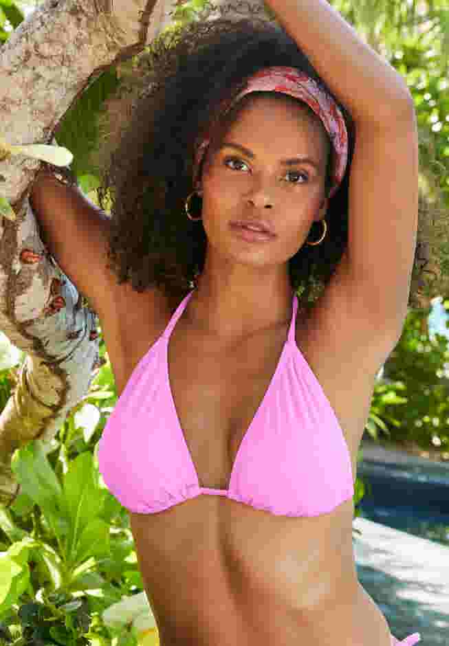 Essential String Triangle Bikini Top image number 0