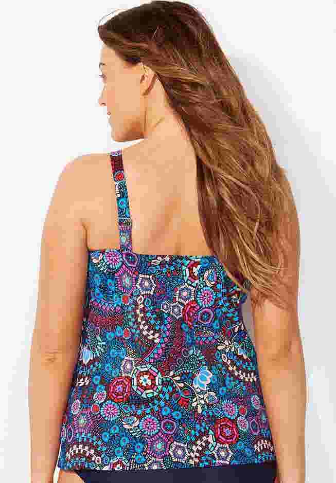 High Neck Tankini Top image number 1
