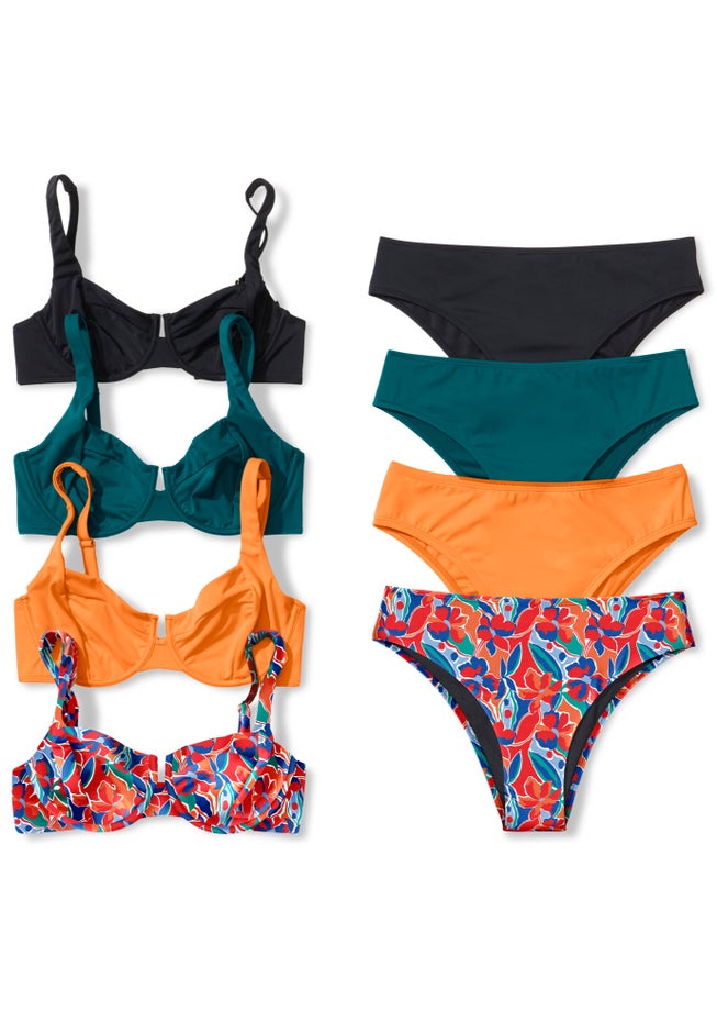 Essential Sweetheart Underwire Bikini Top image number 3