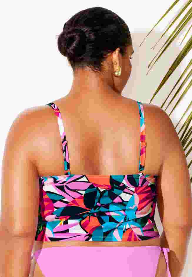 Essential Cropped Tankini Top image number 1