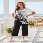 7-Day Knit Capri image number null