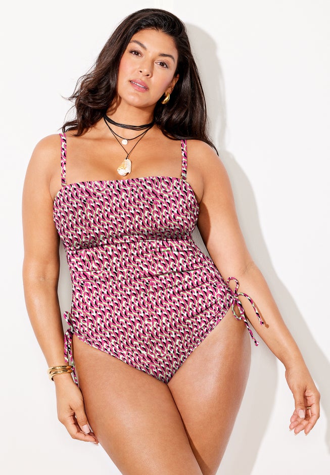 Bandeau Adjustable One Piece image number 6