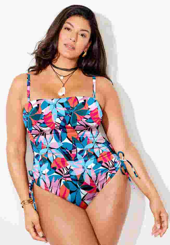 Essential Bandeau Adjustable One Piece image number 5
