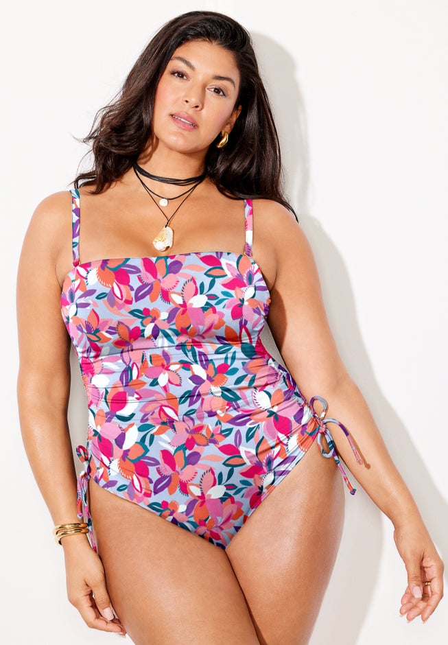 Essential Bandeau Adjustable One Piece