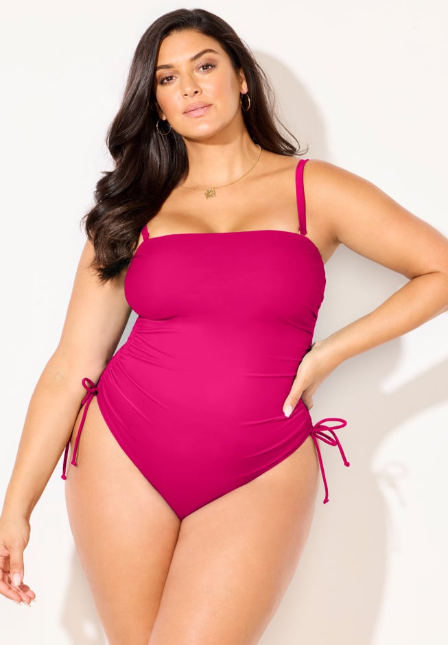 Bandeau Adjustable One Piece image number 4