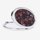 Quilted Bag and Matching Mirror Set image number null