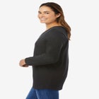 Perfect Long-Sleeve V-Neck Tee image number null