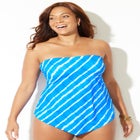 Longer Length Scarf Bandeau Tankini Top image number null