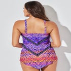 Longer Length Scarf Bandeau Tankini Top image number null