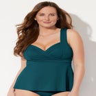 Sweetheart Wrap Tankini Top image number null