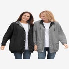 Fleece Nylon Reversible Jacket image number null