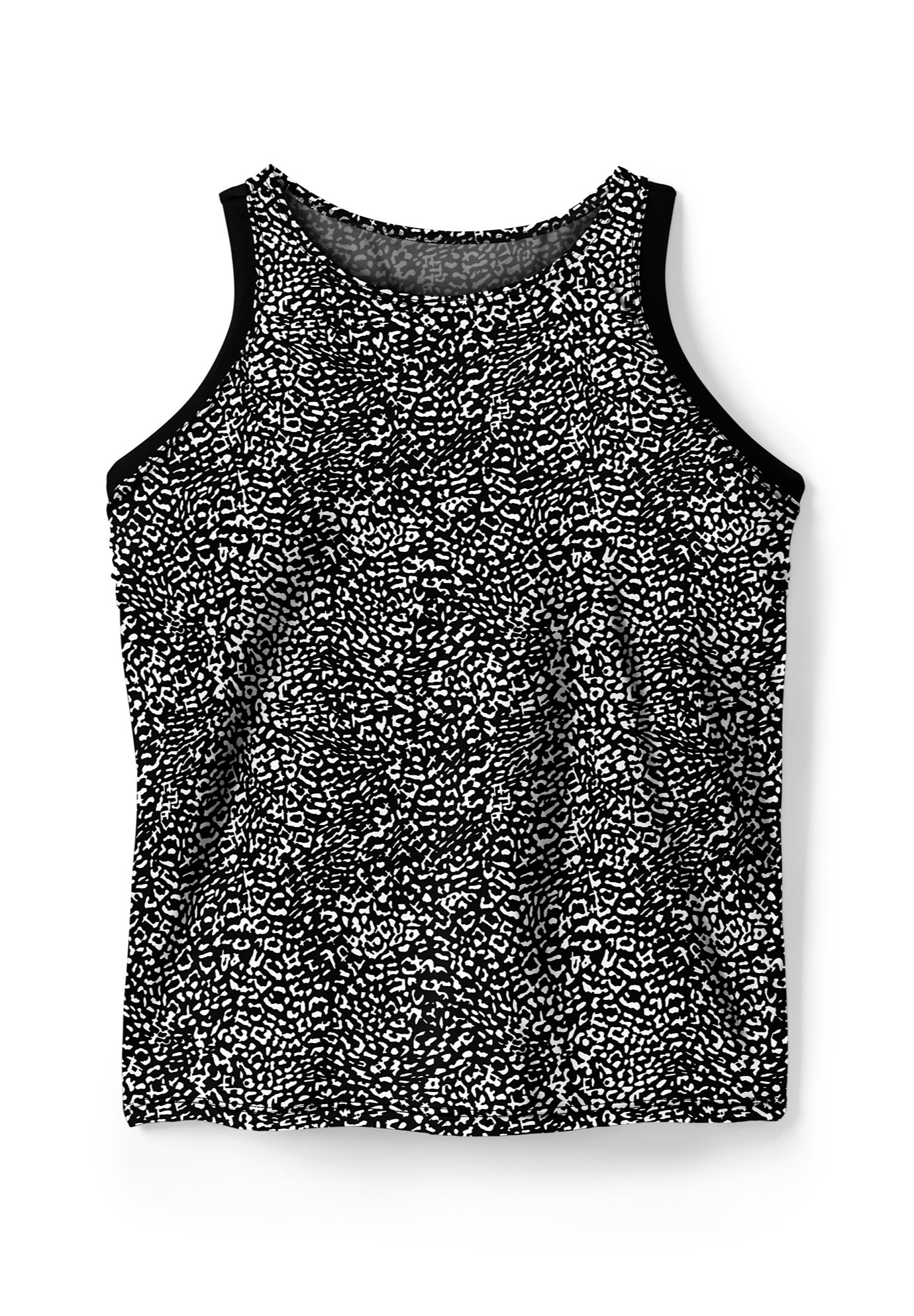 Longer-Length Racerback Tankini Top image number 4