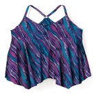 Longer-Length Mesh Tankini Top image number null