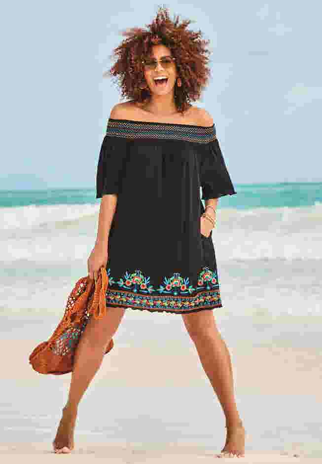Off-The-Shoulder Cover Up image number 0