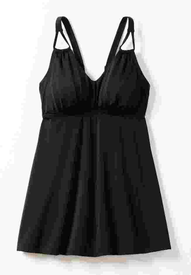 Loop Strap Two-Piece Swim Dress image number 4